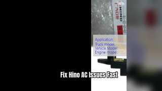 Hino 700 ফ্যান ব্লোয়ার রেজিস্টর S871381230 এসি সমস্যাগুলি সমাধান করুন