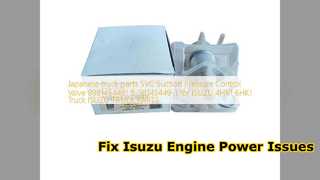 ইসুজু 4HK1 6HK1 সাকশন কন্ট্রোল ভালভ 8981454491