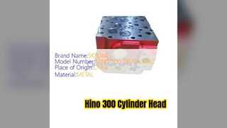 Hino 300 Dutro N04C সিলিন্ডার হেড নতুন OEM 1110178221