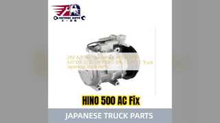 HINO 500 24V AC কনডেনসার আপগ্রেড