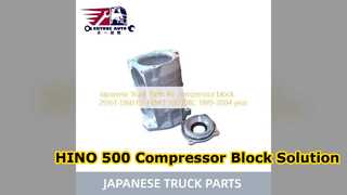 HINO 500 এয়ার কম্প্রেসার ব্লক 29161 1360 নির্ভরযোগ্য যন্ত্রাংশ
