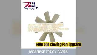 HINO 500 কুলিং ফ্যান ব্লেড 16306 1942 নির্ভরযোগ্য যন্ত্রাংশ