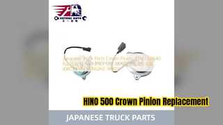 HINO 500 ক্রাউন পিনিয়ন 41221 E0640 প্রতিস্থাপন যন্ত্রাংশ