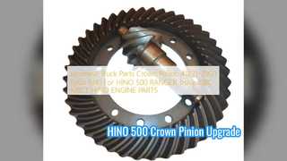 HINO 500 ক্রাউন পিনিয়ন 41221 2950 উচ্চ মানের যন্ত্রাংশ