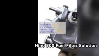 Hino 500 ফুয়েল ফিল্টার Assy 23300 E0022 প্রিমিয়াম কোয়ালিটি