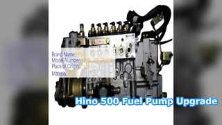 Hino 500 J08C ফুয়েল ইনজেকশন পাম্প S22040 2382 মেরামত