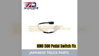 HINO 500 ফুট প্যাডেল সুইচ S843802130 প্রতিস্থাপন