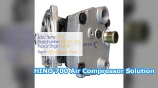 Hino 700 E13C এয়ার কম্প্রেসার পাম্প S2910 E0A71 প্রতিস্থাপন