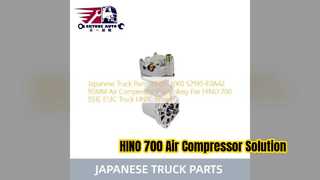 HINO 700 E13C এয়ার কম্প্রেসার পাম্প 29100 3060 নির্ভরযোগ্য যন্ত্রাংশ