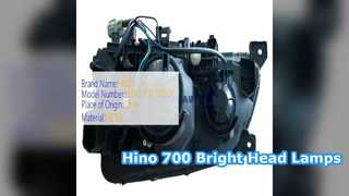 Hino 700 Profia হেড ল্যাম্প প্রতিস্থাপন যন্ত্রাংশ