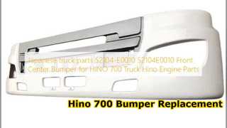 Hino 700 ফ্রন্ট সেন্টার বাম্পার 52104E0010 প্রতিস্থাপন