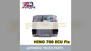 HINO 700 ECU 89661 E0067 জাপানি ট্রাক ইঞ্জিন কন্ট্রোল ইউনিট