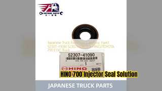 HINO 700 E13C ইনজেক্টর সীল S230741090 প্রতিস্থাপন