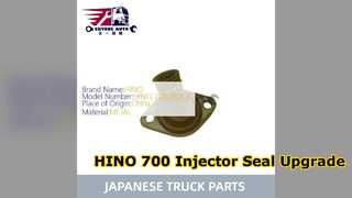 HINO 700 E13C ইনজেক্টর রাবার উচ্চ মানের প্রতিস্থাপন
