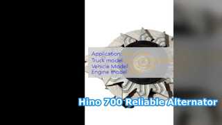 Hino 700 E13C 24V 60A অল্টারনেটর প্রতিস্থাপন