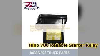 Hino 700 P11C 24V স্টার্টার রিলে 28400 E0150 নির্ভরযোগ্য শক্তি