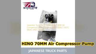 HINO H06CT H07C এয়ার কম্প্রেসার পাম্প 70MM গুণমানের অংশ
