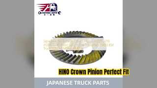 HINO FM8JLKM ক্রাউন পিনিয়ন 41201 3210 প্রতিস্থাপন যন্ত্রাংশ