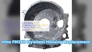 Hino FM260 Flywheel হাউজিং J08E J08C ইঞ্জিন যন্ত্রাংশ