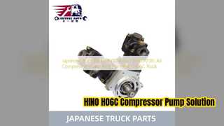 HINO H06C এয়ার কম্প্রেসার পাম্প 29100 2181 নির্ভরযোগ্য যন্ত্রাংশ