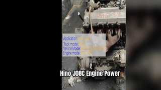 Hino 500 J08C ইঞ্জিন ব্যবহৃত সমাবেশ