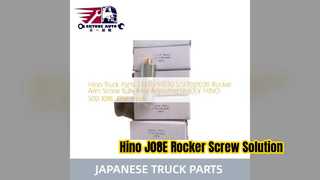 Hino 500 J08E রকার আর্ম স্ক্রু S137091030 প্রতিস্থাপন