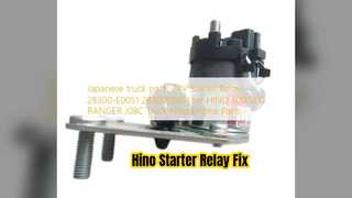 Hino 500 700 24V স্টার্টার রিলে 28300E0051 প্রতিস্থাপন