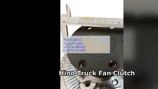 হিনো ট্রাক J08E ফ্যান ক্লাচ 16250-E0060