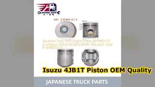 Isuzu 4JB1T ইঞ্জিন পিস্টন 8979402210 প্রিমিয়াম কোয়ালিটি