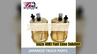 Isuzu 6HK1 জ্বালানী সেডিমেন্টার কেস 8980924821 প্রতিস্থাপন