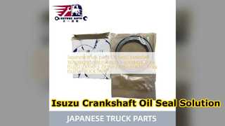 Isuzu 6HK1TC ক্র্যাঙ্কশ্যাফ্ট তেল সীল প্রতিস্থাপন যন্ত্রাংশ