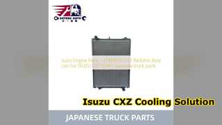Isuzu CXZ 6WF1 রেডিয়েটর Assy ইঞ্জিন কুলিং সলিউশন