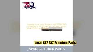 Isuzu CXZ CYZ Trunnion পিন প্রতিস্থাপন 1513890660