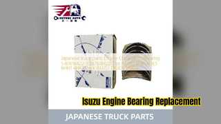 ISUZU 6HK1 ইঞ্জিন ক্র্যাঙ্কশ্যাফ্ট বিয়ারিং 1876184220 প্রতিস্থাপন