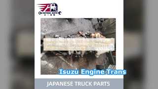 ব্যবহৃত Isuzu FTR 6BG1 ইঞ্জিন 6 স্পিড ট্রান্স