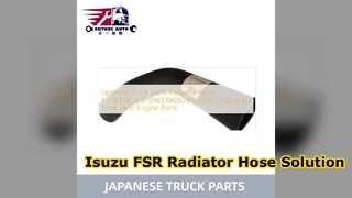 Isuzu FSR রেডিয়েটর পায়ের পাতার মোজাবিশেষ 1214374500 টেকসই প্রতিস্থাপন