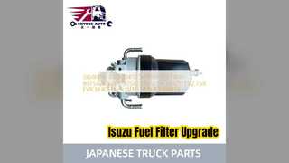 Isuzu 6HK1 সেডিমেন্টার ফিল্টার 8975425360 প্রতিস্থাপন