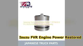 প্রিমিয়াম Isuzu FVR 6SA1 ইঞ্জিন পিস্টন প্রতিস্থাপন