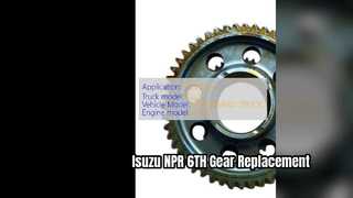 Isuzu NPR 4HG1T 6TH কাউন্টার গিয়ার প্রতিস্থাপন অংশ