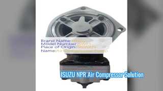 ISUZU NPR 4HK1 এয়ার কম্প্রেসার পাম্প রিপ্লেসমেন্ট পার্ট