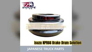 Isuzu NPR66 রিয়ার ব্রেক ড্রাম রিপ্লেসমেন্ট পার্ট