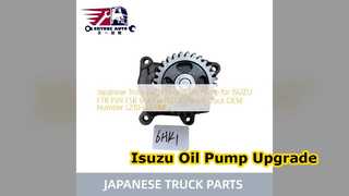 Isuzu FTR FVR তেল পাম্প L210 0029M