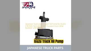 ISUZU FTR FVR তেল পাম্প 6HK1 L210 0029M