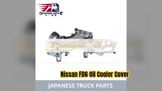 Nissan UD FD6 তেল কুলার কভার 21302 Z9002 প্রতিস্থাপন