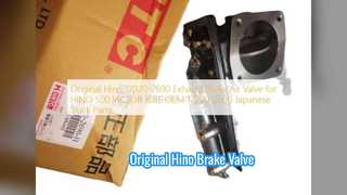 Hino 500 এর জন্য আসল হিনো 17020 2690 এক্সস্ট ব্রেক ভালভ