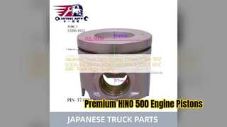 HINO 500 ইঞ্জিন পিস্টন 13306 1012 উচ্চ মানের যন্ত্রাংশ