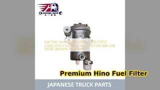 Hino 500 জ্বালানী ফিল্টার সমাবেশ 23300 E0020 প্রতিস্থাপন