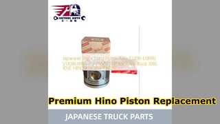 HINO J08E J05E পিস্টন Assy S130B E0R80 উচ্চ মানের যন্ত্রাংশ