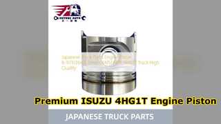 ISUZU 4HG1T ইঞ্জিন পিস্টন আপগ্রেড প্রিমিয়াম কোয়ালিটির যন্ত্রাংশ