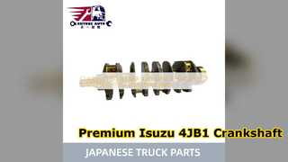 Isuzu 4JB1 ক্র্যাঙ্কশ্যাফ্ট উচ্চ কর্মক্ষমতা প্রতিস্থাপন অংশ